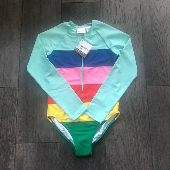 Hanna Andersson Other - Hanna Andersson girl’s Sunblock Rash Guard Suit